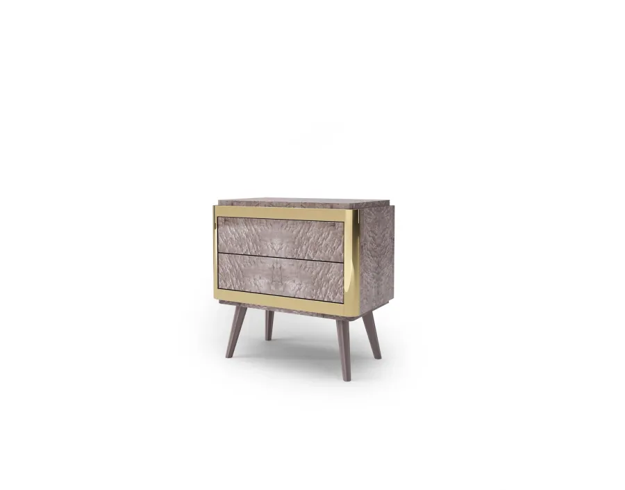 picture 1 Classic Italian prestigious bedside table - Bianchini