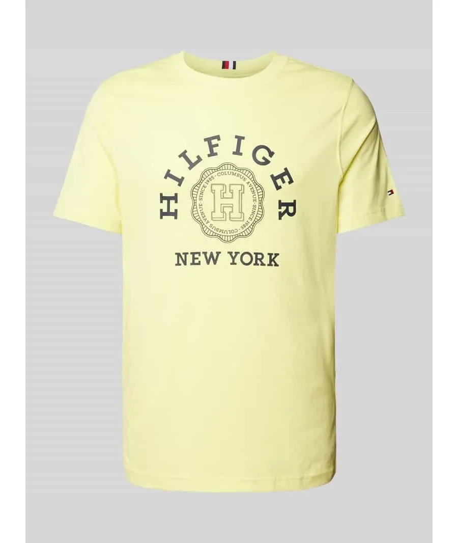 obrazek 1 T-shirt z nadrukiem z logo model ‘HILFIGER COIN’