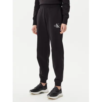 Zdjęcie Calvin Klein Jeans Spodnie dresowe Monologo J20J225354 Czarny Slim Fit