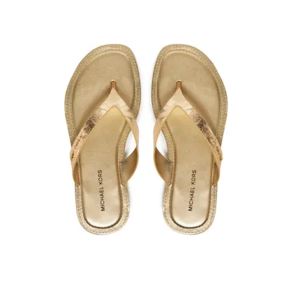 Zdjęcie MICHAEL Michael Kors Japonki Koko 40S5KOFA1M Złoty