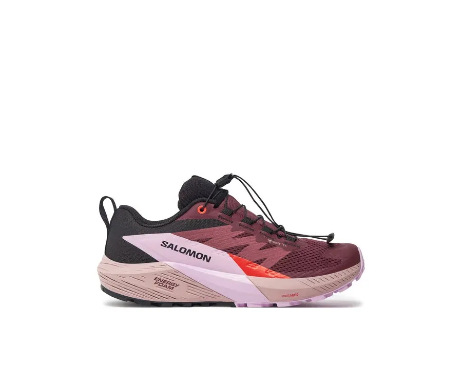 obrazek 1 Salomon Buty do biegania Sense Ride 5 Gore-Tex L47592300 Fioletowy