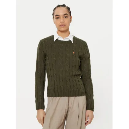 Zdjęcie Polo Ralph Lauren Sweter 211891640030 Zielony Regular Fit