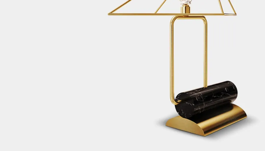 obrazek 2 Ekskluzywna lampa stołowa - Porus Studio