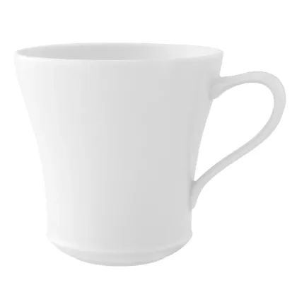Zdjęcie Porcelanowy kubek z nowoczesnej kolekcji Crown White - Vista Alegre