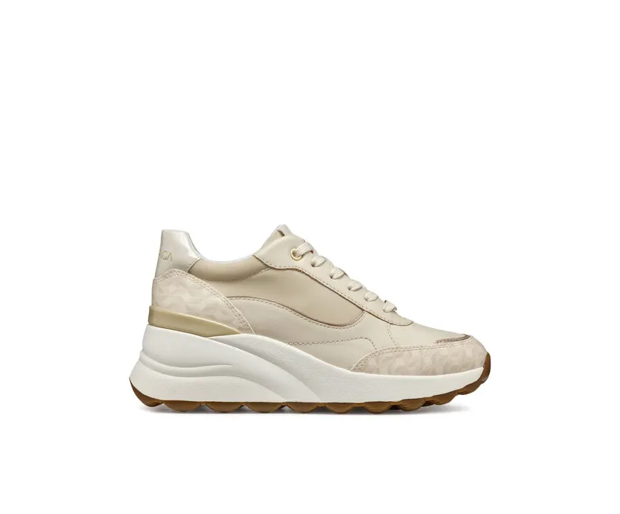 obrazek 1 Geox Sneakersy D45WAA 08504 C1122 Écru