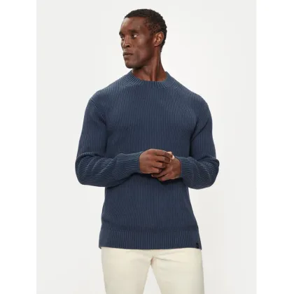 Zdjęcie Calvin Klein Jeans Sweter Linear J30J326888 Granatowy Relaxed Fit