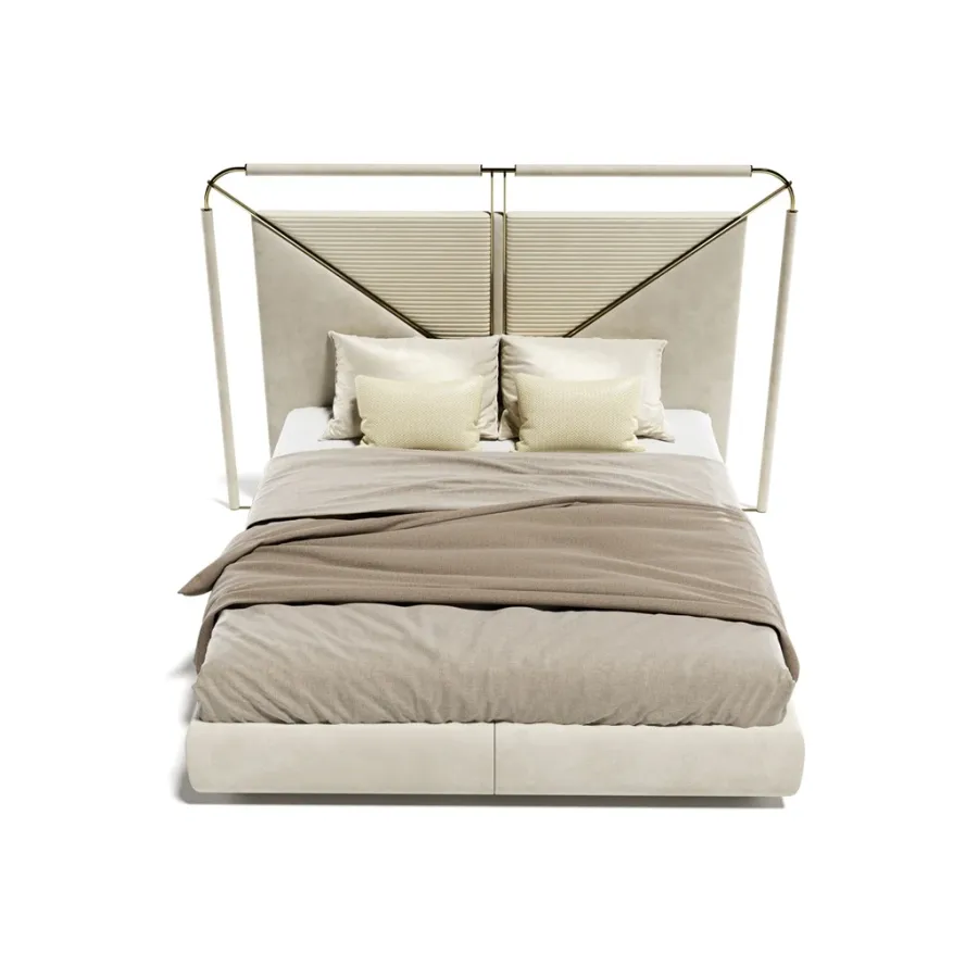 obrazek 2 Wyjątkowe łóżko w stylu modernistycznym z Włoch - do sypialni