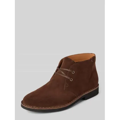 Zdjęcie Buty sznurowane ze skóry naturalnej model ‘TALAN’