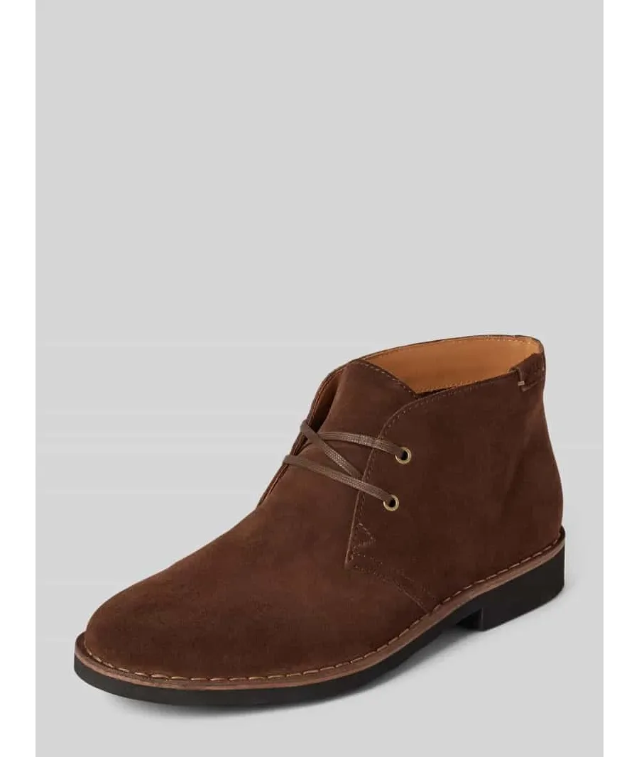 obrazek 1 Buty sznurowane ze skóry naturalnej model ‘TALAN’