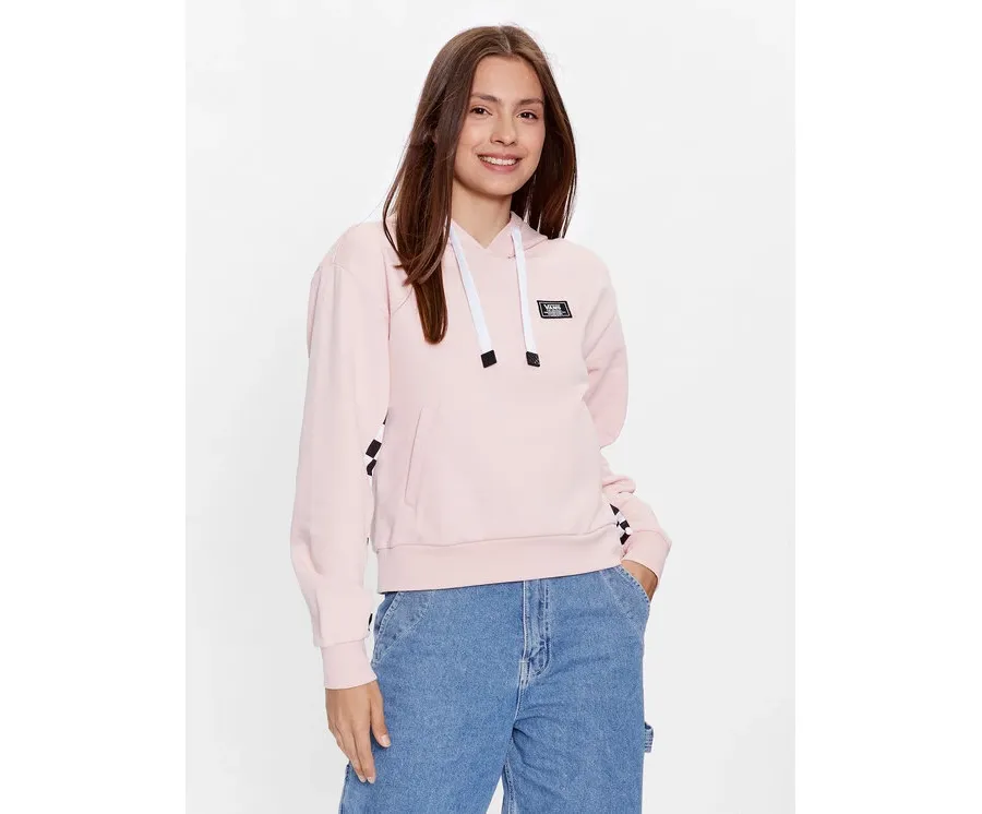 obrazek 1 Vans Bluza Boom Boom Check It Hoodie VN00045D Różowy Regular Fit