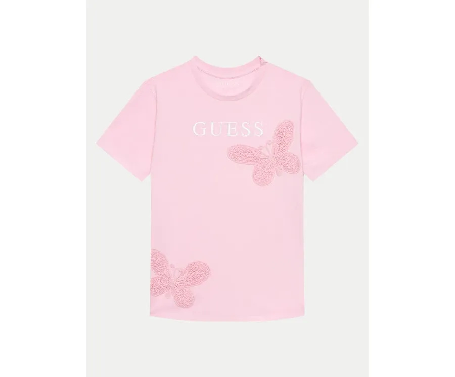 obrazek 1 Guess T-Shirt J4GI20 K8HM4 Różowy Regular Fit