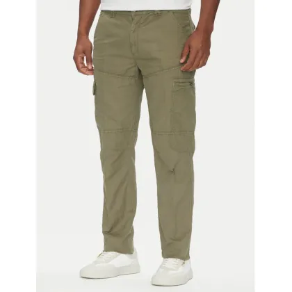 Zdjęcie Aeronautica Militare Spodnie materiałowe 251PA1662CT3526 Khaki Regular Fit