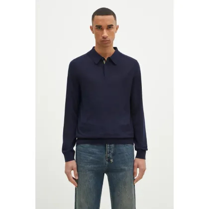 Zdjęcie Paul Smith sweter wełniany męski kolor czarny lekki M1R-241Z-P02093