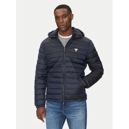 Zdjęcie Guess Jeans Kurtka puchowa M5RL99 WHAB2 Granatowy Regular Fit