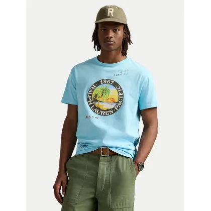 Zdjęcie Polo Ralph Lauren T-Shirt 710958253001 Błękitny Classic Fit