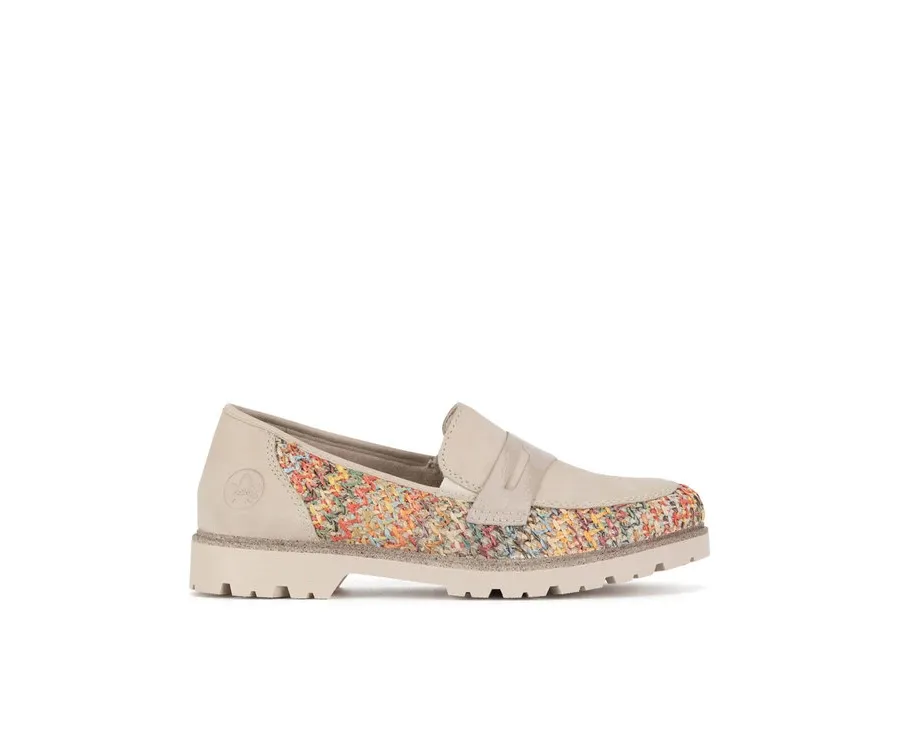 obrazek 1 Rieker Mokasyny 45562-90 Kolorowy