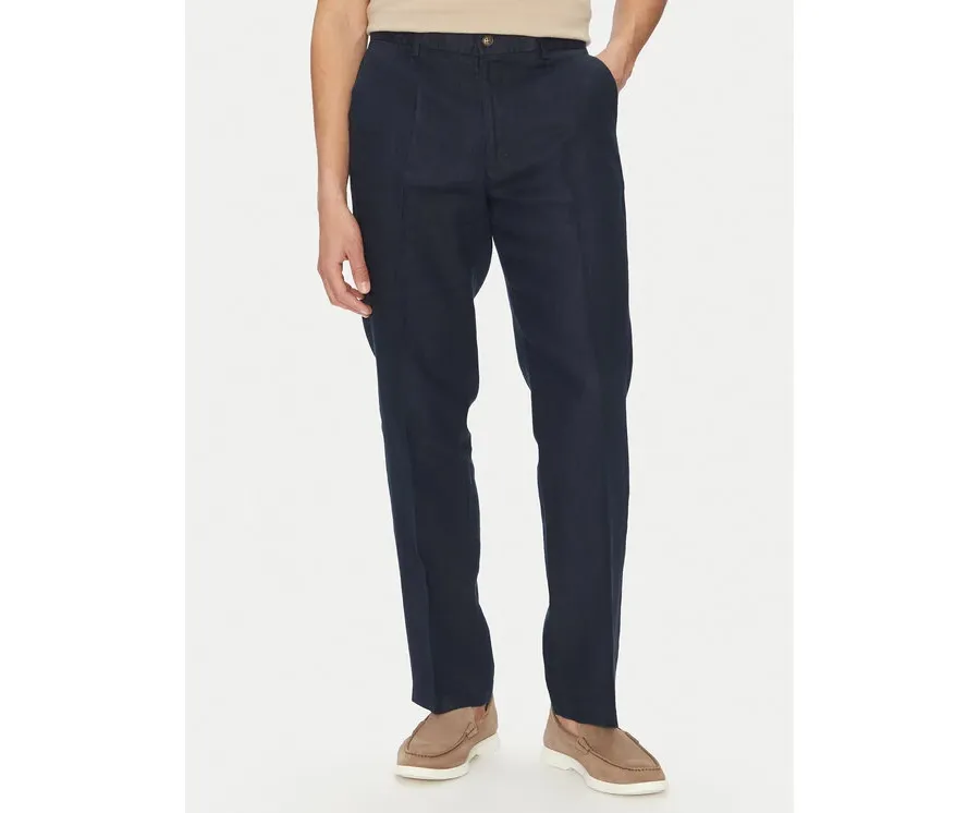 obrazek 1 MICHAEL Michael Kors Chinosy CS5304BBEY Granatowy Straight Fit