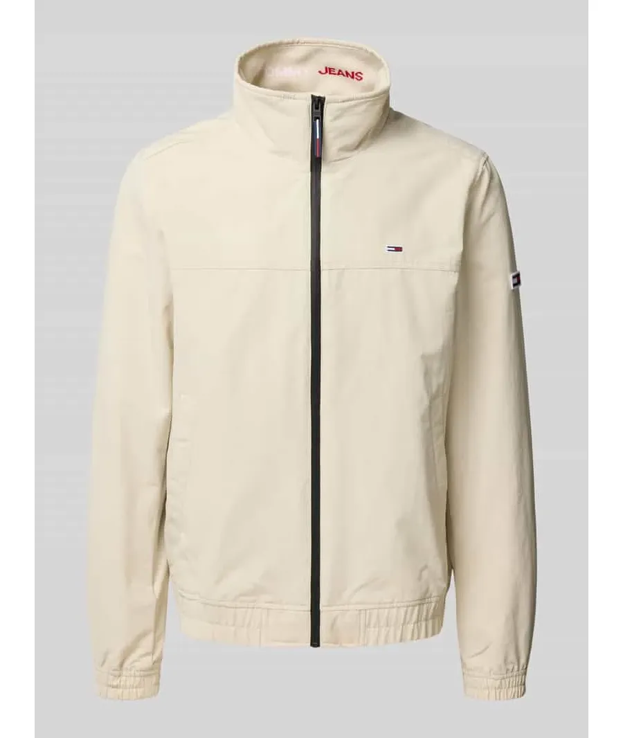obrazek 1 Tommy Jeans Kurtka przejściowa Essential Casual DM0DM15382 Beżowy Regular Fit