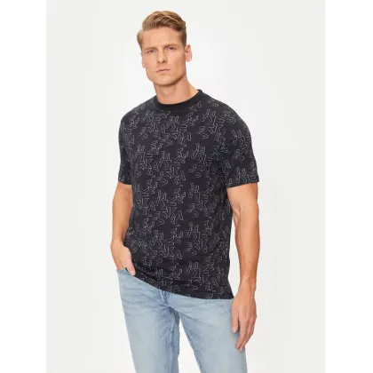 Zdjęcie KARL LAGERFELD T-Shirt 755039 544224 Czarny Regular Fit