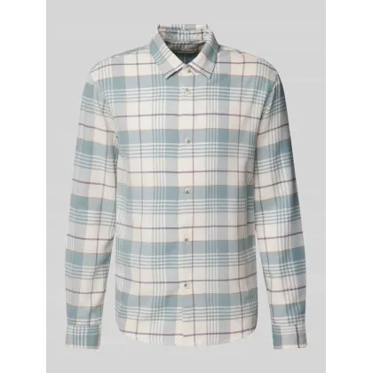 Zdjęcie Koszula flanelowa o kroju relaxed fit z mieszanki bawełny ze wzorem w kratę