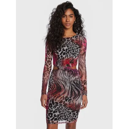 Zdjęcie Guess Sukienka codzienna W3RK75 KBAH2 Kolorowy Slim Fit