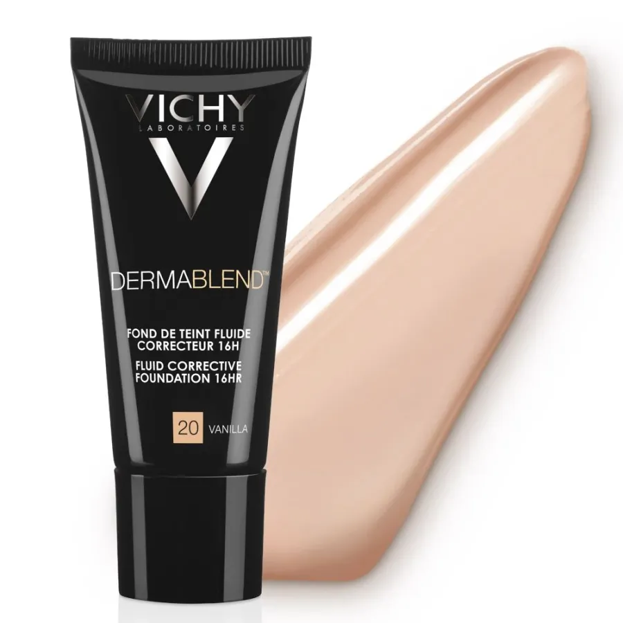 obrazek 1 Vichy Dermablend Fluid korygujący z SPF35 20 Vanilla 30 ml
