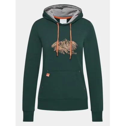 Zdjęcie Viking Bluza Bamboo Panaka Hoodie Lady 730/25/8883 Zielony Regular Fit