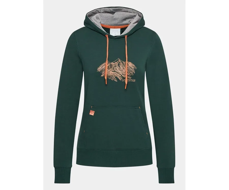 obrazek 1 Viking Bluza Bamboo Panaka Hoodie Lady 730/25/8883 Zielony Regular Fit