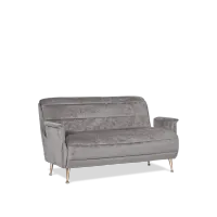Zdjęcie Piękna sofa w kolorze szarym