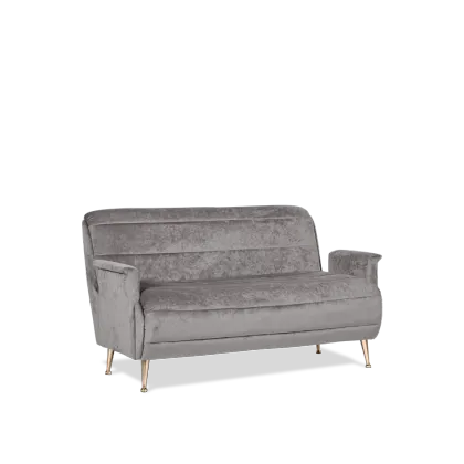 Zdjęcie Piękna sofa w kolorze szarym