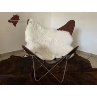 Picture Luxurious Gotland sheepskin rug - 106x87 cm