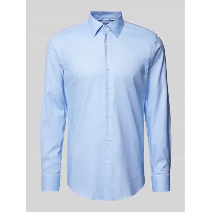 Zdjęcie Koszula biznesowa o kroju slim fit z kołnierzykiem typu kent