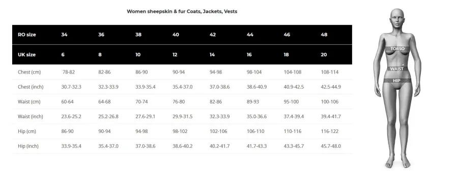 obrazek 8 Damskie futro z merynosów - A&A Vesa