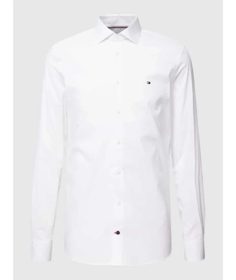 obrazek 1 Koszula biznesowa o kroju slim fit z popeliny