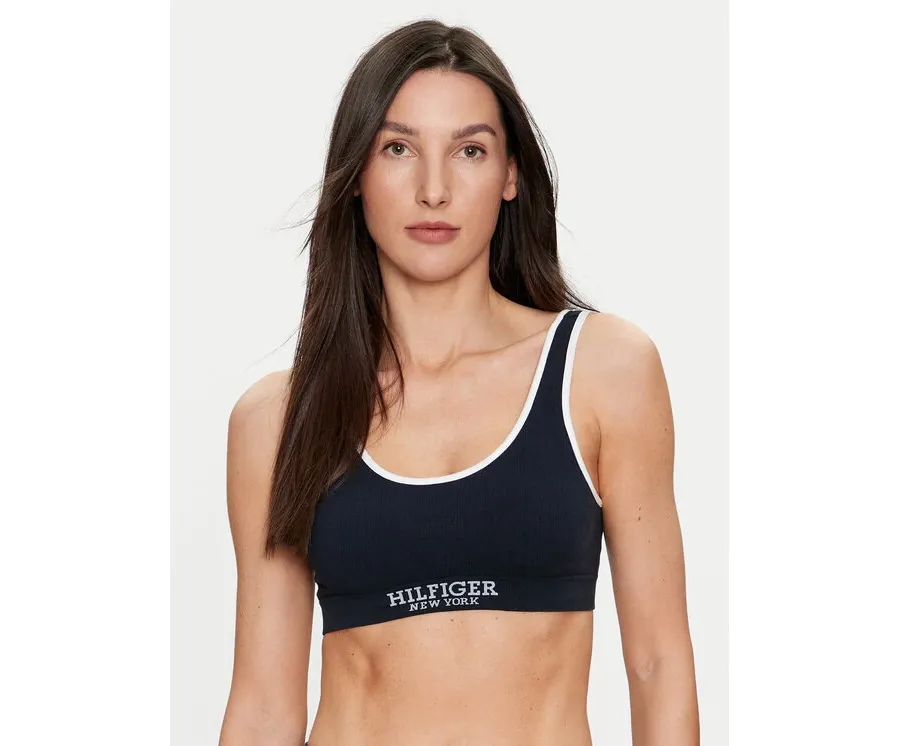 obrazek 1 Tommy Hilfiger Biustonosz top UW0UW05217 Granatowy