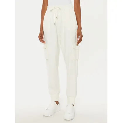 Zdjęcie Liu Jo Spodnie dresowe TA5043 JS182 Écru Regular Fit