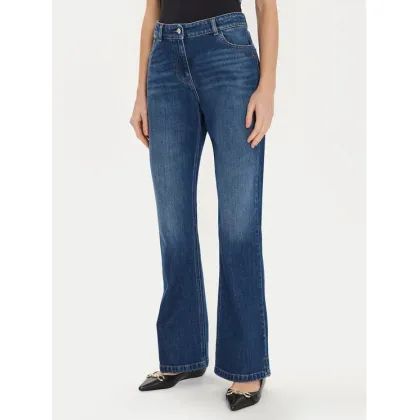 Zdjęcie TWINSET Jeansy 242AT2273 Niebieski Flare Fit
