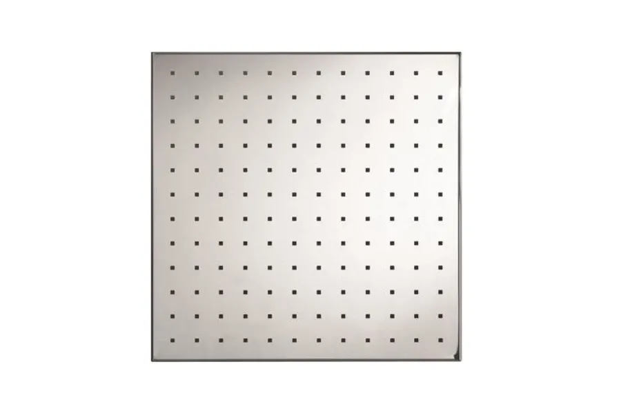 obrazek 2 Wykonana ze stali nierdzewnej - kwadratowa deszczownica 40 x 40 cm do łazienki