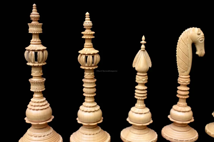 obrazek 3 Reprodukcja 5,5 calowego zestawu szachowego z serii Pepys 1820 - The Chess Empire