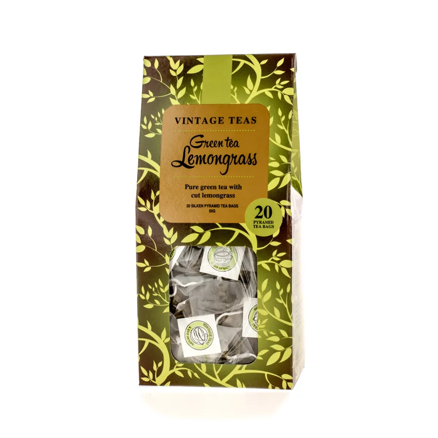 obrazek 1 Vintage Teas Green Tea Lemongrass - 20 torebek VINTAGE TEAS