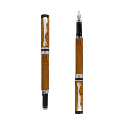 Picture Stylish olive wood pen - Ipazia Ulivo - M'Art