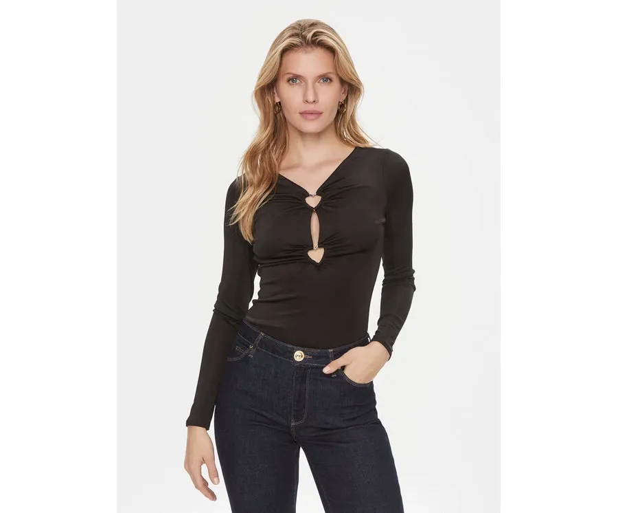 obrazek 1 Guess Body W4RP12 KBEM0 Czarny Slim Fit