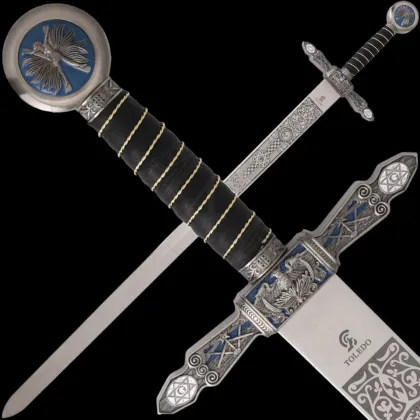 Zdjęcie Miecz masoński ze stali toledańskiej 104 cm