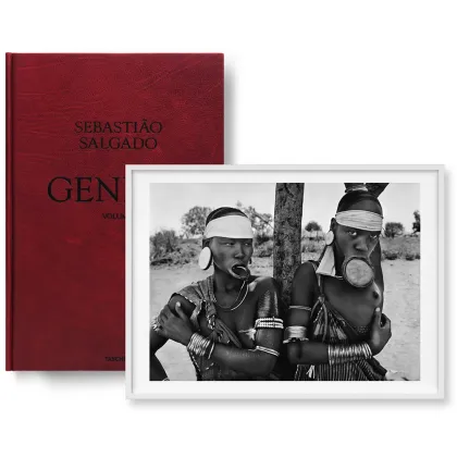 Zdjęcie Książka Sebastião Salgado. GENESIS, Art Edition No. 1–100 ‘Two Mursi Women, Omo Valley, Ethiopia’ - Taschen