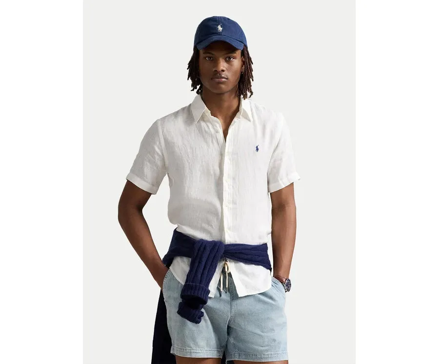 obrazek 1 Polo Ralph Lauren Koszula 710968912008 Biały Custom Fit