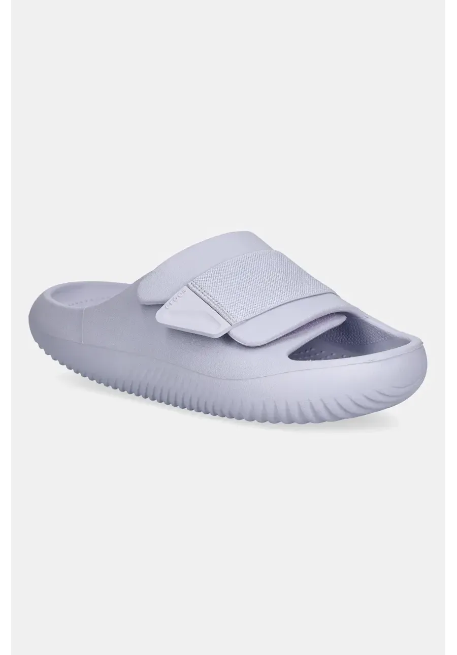 obrazek 1 Crocs klapki Mellow Luxe Recovery Slide kolor fioletowy 209413.5BR