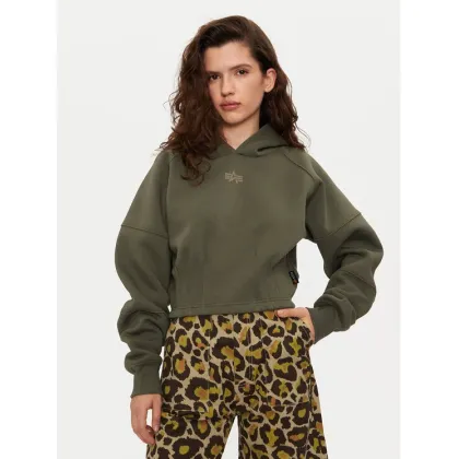 Zdjęcie Alpha Industries Bluza 148041 Zielony Regular Fit