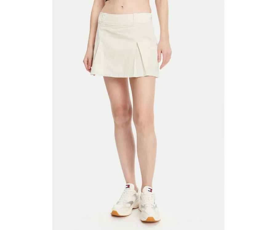 obrazek 1 Calvin Klein Jeans Spódnica mini J20J225215 Beżowy Regular Fit