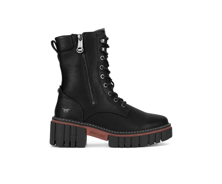 obrazek 1 Mustang Botki 1447-504 Czarny