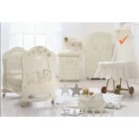 Zdjęcie Szykowna kołyska do sypialni niemowlęcej - Italbaby